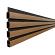 WPC Schutting Plank Teak Rhombus Schaduw 180cm