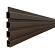 WPC Schutting Plank Donkerbruin Rhombus 180cm