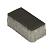 ExcluPassage BKK 20x10x8cm KOMO MP zwart met deklaag incl. 2 halven st/lg *