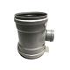 PVC verloop t-stuk 90 graden 3x manchet 315-125mm