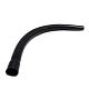 PVC getrokken bocht 90 graden R=1000 110mm zwart