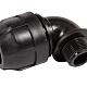 Tyleen klem knie met uitwendige draad 40mm 1 inch