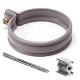 PVC beugel+accesoires 100mm