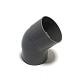 PVC bocht 45 graden lijmmof/spie 75mm