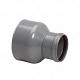 PVC gresbuis-gietijzer 1x manchet 160-184mm