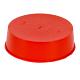 Speciedeksel 75mm rood