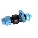 Tyleen kogelkraan PP 2x klem 20mm