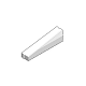 Inritverloopband 20x16 cm midden vb KOMO grijs