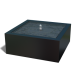 Aluminium watertafel - Lyra - 100 x 100 x 40 cm Inclusief LED-verlichting Antraciet