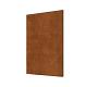 Cortenstaal basis paneel 60 x 6 x 190 cm