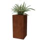 Cortenstaal plantenbak Vierkant 30 x 30 x 30 cm geen bodemplaat