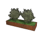 Cortenstaal plantenbak Rechthoek xxl 300 x 100 x 40 cm geen bodemplaat