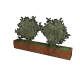 Cortenstaal plantenbak Rechthoek xxl 300 x 40 x 40 cm geen bodemplaat