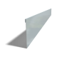 Verzinkt staal kantopsluiting geplet 13 cm (lengte 150 cm)