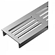 Ultra Drain Silverline Straight Rooster 6.7x120x2cm