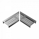 Ultra Drain Silverline Straight Rooster L-hoek 6.5x15x2cm