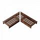 Ultra Drain Cortenline Straight Rooster L-hoek 6.5x15x2cm