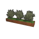 Cortenstaal plantenbak Rechthoek xxl 400 x 80 x 40 cm geen bodemplaat