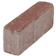 Tumbled Bricks waalformaat Rood