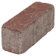 Tumbled Bricks dikformaat Rood/Bruin