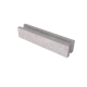 Schellevis Groenwandelement 100x20x20 cm Druppelslang Grijs