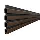 Enkele aluminium poort horizontaal met toebehoren en vulling 100x160 cm Antraciet + Rhombus Schaduw 