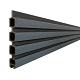 Enkele aluminium poort horizontaal met toebehoren en vulling 100x160 cm Antraciet + Rhombus Schaduw 