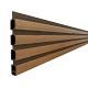 Dubbele aluminium poort horizontaal met toebehoren en vulling 200x160 cm Zwart + Rhombus Teak