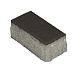 ExcluPassage BKK 20x10x8cm KOMO MP zwart met deklaag incl. 2 halven st/lg *