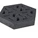Schellevis Eco-tegel 37,5x37,5x7cm Antraciet