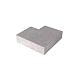 Schellevis hoekstuk trapelementen buiten 90° Grijs (37x15cm)