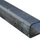 Beton tussenpaal met punt kop 10x10x180cm sponning 37 cm antraciet
