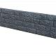 Betonplaat tweezijde romeins motief antraciet 184x36x4,8cm (lxbxd)