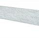 Betonplaat tweezijde nostalgie motief wit 184x36x4,8cm (lxbxd)