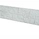Betonplaat tweezijde elbe motief wit 184x36x4,8cm (lxbxd)
