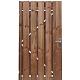 Tuinpoort extra duurzaam geïmpregneerd hout 100x100cm (bxh) incl. gegalvaniseerd frame en stelogen