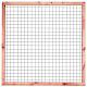 Gaastuinscherm douglas hout 180x180cm (bxh) incl. kader 44x69 mm en gaasmazen 100x100 mm