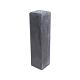 Betonpoer 60x15x15 cm antraciet kleine velling incl. stelplaat M16