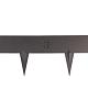 Multi-edge METAL 100x17,5x0,1cm Zwart